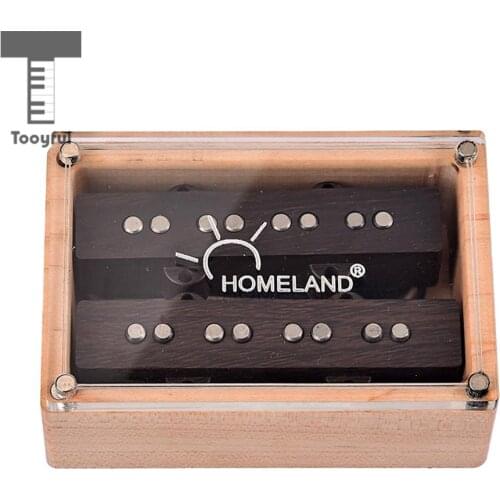 Tooyful Bass 4 String Pickup w/ 8 Pcs Mounting Screws Set for Jazz Bass Pickup Set