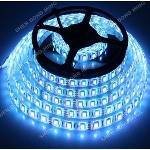 10 meters 60leds/m DC12V Outdoor IP65 waterproof LED Strip 5050 SMD RGB cool White LED Flexible light