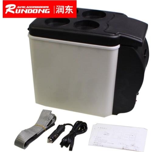 6L Car Portable warm-up box 12V auto car refrigerator freezer incubator A