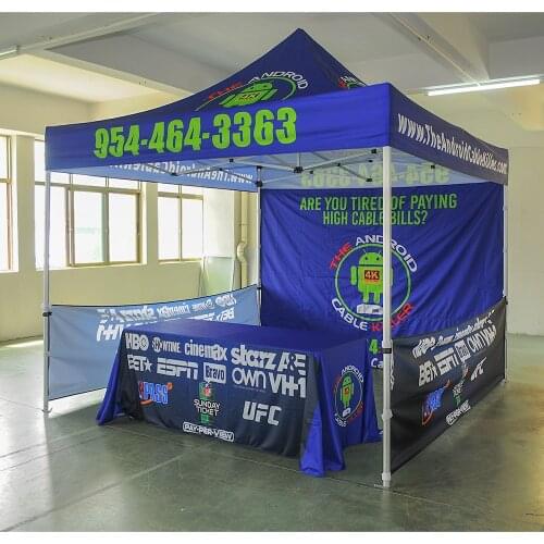 Free shipping to Canada Custom Printed Canopy Logo Event 10' x 10' Tent