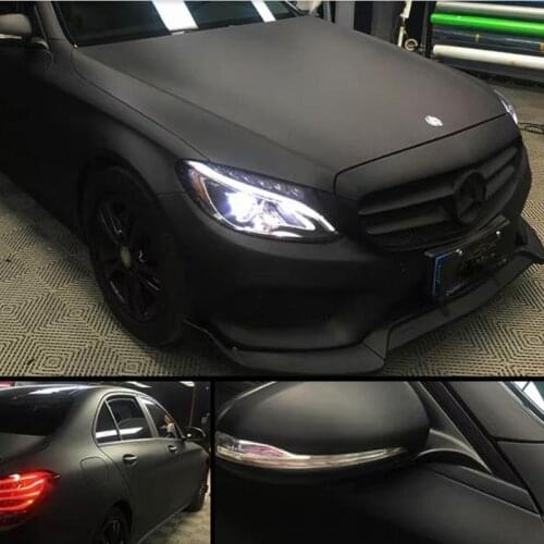 Black Metallic Matt Vinyl Wrap With Bubble Free Chrome Body Color Changing Film Bike Laptop Phone Car Center Console Stickers De