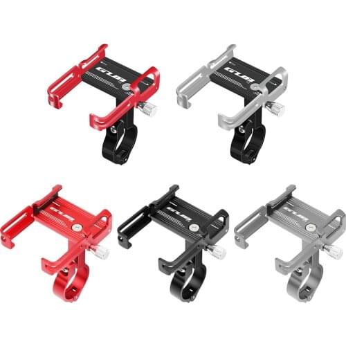GUB P10 Bike Phone Holder Bracket Aluminum Alloy Motorcycle MTB Bicycle Phone Stand Mount Support Handlebar Clip Cycling