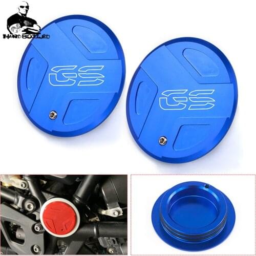 For BMW R1200 GS L ,R1200GS LC ADV. , R 1250GS ,R1250GSA CNC Aluminum Motorcycle Frame Hole Cover Caps Plug Decor Decorative Cap