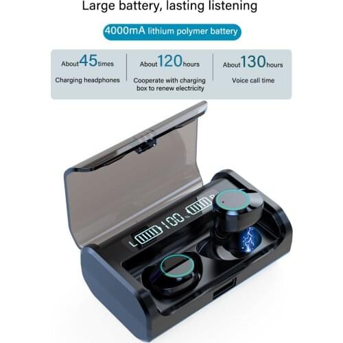 G06 TWS Bluetooth 5.0 Earphone Touch Control Wireless Headphones Bass Headset for Xiaomi iPhone Samsung iPad Phone Moblie Earbud