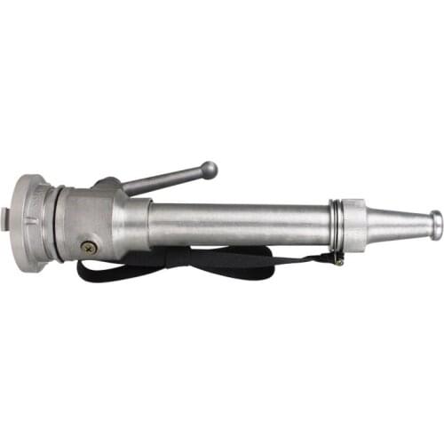 Fire Water Branch Hydraulic Nozzle Head Hydrant Pressure Testing Water Nozzle with Pressure Gauge