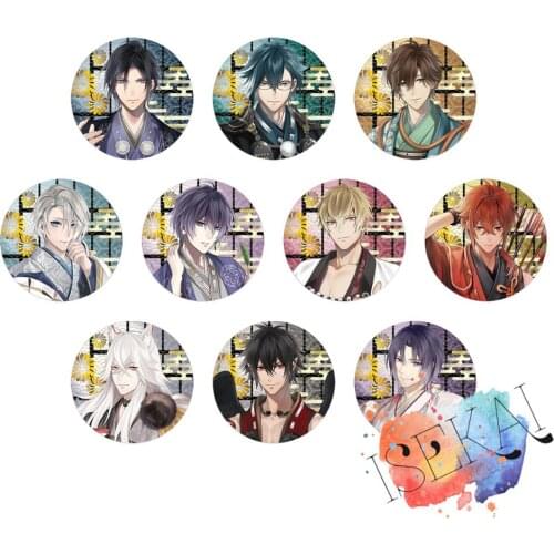 Ikemen Genjiden Ayakash Anime Badge Game Metal Badge Brooch Pins