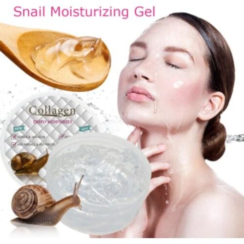 Face Cream Gel Moisturizing Whitening Locking Moisture Nourishing Repair Anti-Aging Snail Essence Collagen Skin Care 300ml