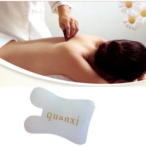 Natural Quanxi Jade Stone Guasha Board Scraching Facial Scraping Gua Sha SPA Tool Health Care Beauty Acupoints Plate Massager