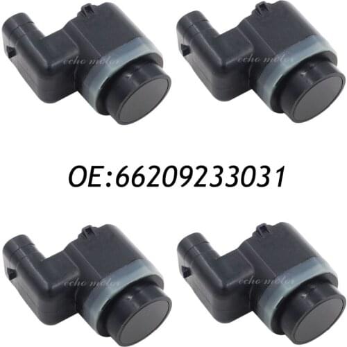 New 4pcs PDC Parking Sensor Bumper Object Reverse Assist Radar 66209233031 9233031 For BMW