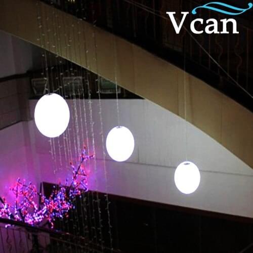 PE Plastic LED Ceiling Ball Light indoor 16 colors VC-H350