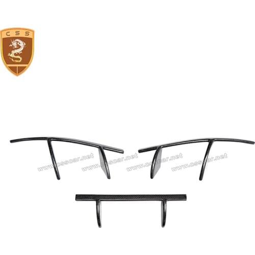 Fit For McLaren 720S Carbon Fiber Rear Light Covers Racing Lamp Part