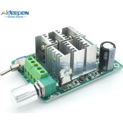 DC 5-36V 15A BLDC Three-Phase Sensorless Brushless Motor Speed Controller Explosive Fan Drive 12V 24V With Potentiometer Switch