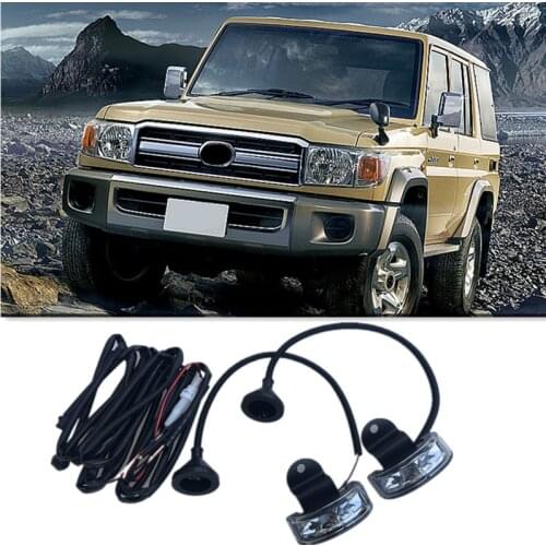 Led For Cars Pedal Lamp For Toyota Land Cruiser FJ70 FJ76 FJ77 FJ78 FJ79 LC70 LC71 Underglow Underbody Waterproof led lights
