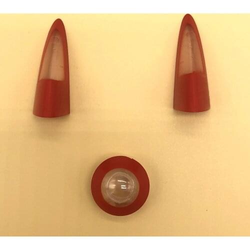 LED Light Cover For RC Airplane EDF Jet Freewing Flightline BAE HAWK 70mm