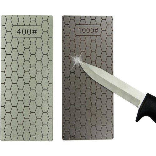 1PC 400/1000Grit Adamas Grindstone Stone Knife Scissors Sharpener Whetstone Kitchen Sharpening Kitchen Tool Supplies