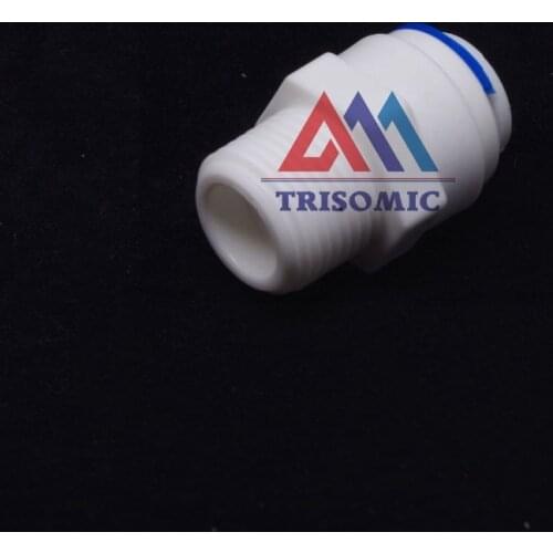 3/8" OD Tub Quick Pushfit 3/8" BSP Male Fitting Connection Aquarium RO Water Filter Reverse Osmosis System