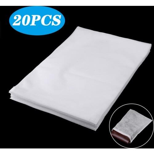 20Pcs/Set Dustproof Bag For Traveling Organizer Shoes Saving Space With A Transparent Window Drawstring Storage Bags