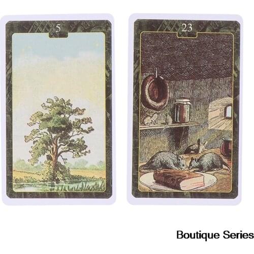 36Pcs/box Lenormand Oracle Cards English Version Board Game Tarot Deck Cards