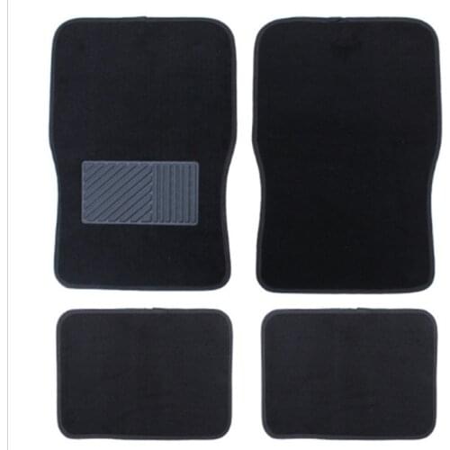 Car carpet type universal foot pad four seasons universal car foot interior carpet four sets of four seasons