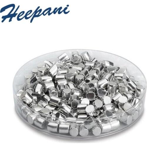 Free shipping Al ≥99.99% metal aluminum particles / granules / pellets for scientific research