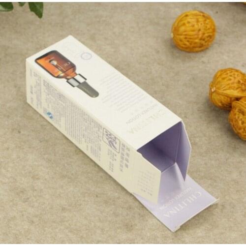 CMYK printing Matte Lamination HD packaging boxes for 30ml bottles packing boxes with paper ---PX10792