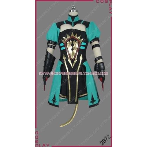 Fate/Apocrypha Archer of Red Faction Atalanta Chaste Huntress Dress Outfit Game Cosplay Costume S002