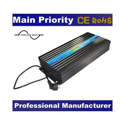 Main Priority,DC12V 24V 48V to AC 220V Pure Sine Wave 1500W Inverter,Used for Air-condition/Refrigerator