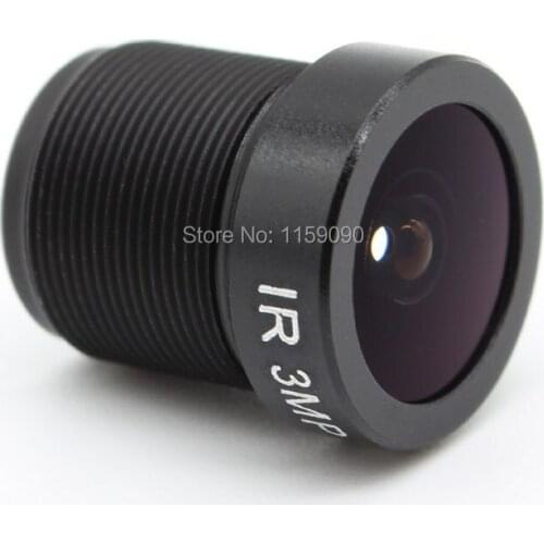 HD 3mp 2.8mm Lens 1/2.5" wide angle CCTV IR Board lens M12 MTV for Security IP Camera