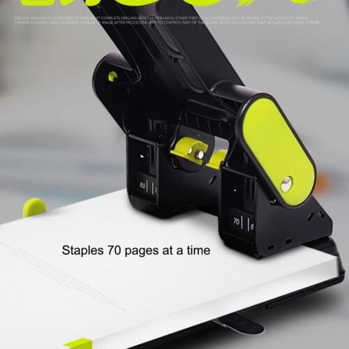 DIY Paper Cutter Tools Metal Heavy Duty 2 Hole Punch Loose-Leaf Drill Punch Tool Scrapbooking Encryption Office Paperwork