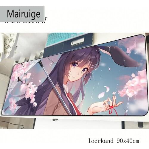 Rascal Dreamless Bunny Girl Senpai Mouse Pad 800x400x4mm Mouse Pad Gaming Mouse Pad Gamer Mouse Pad Keyboard Computer Pad Xxl