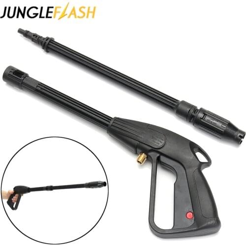 JUNGLEFLASH 2300psi High Pressure Washer Spray Nozzle Adjustable Water Gun Home Washing Accessories For Car Garden Cleaning