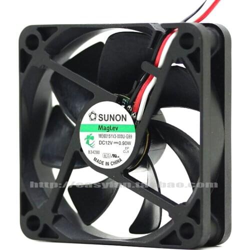 NEW SUNON ME60151V3-000U-G99 12V 0.9W 6015 6CM cooling fan