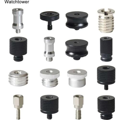 Camera Accessories Tripod Conversion Screw 3/8 Inch To 1/4 Inch Quick Release Screw Aluminum Photograph Fixed Converter For Dslr