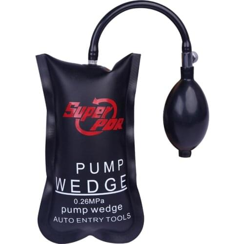 DIY Super PDR Pump Wedge Locksmith Tools Air Wedge Black Rectangle Hand Tools Lock Opening Tools Pump Wedge Auto Lockout Tools