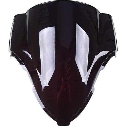 Dark Smoke Motorcycle Windscreen Windscreen Double Bubble Bike Wind Deflector Universal For Suzuki Hayabusa GSXR1300 1999-2007