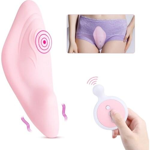 Wearable Vibrating Panties Wireless Remote Control Invisible Vibrating Egg Clitoris Stimulator Erotic Adult Sex Toys for Women