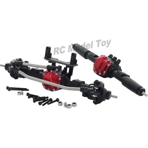 1/10 RC Car CNC Metal Front / rear Axle，for Crawler Car Axial SCX10 I 90027 SCX10 II 90046 90047
