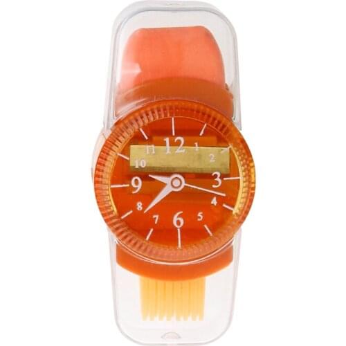 2021 New 1Pc Creative Grinder Cartoon Watches Sliced Pencil Sharpener With Erasers Brush