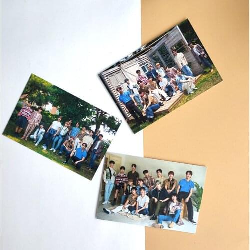 3pcs/et Kpop SEVENTEEN Photocard HD high quality K-pop Seventeen Photo card New album card collection for fans