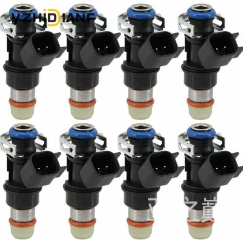 8pcs/sets New Hight Quality 12580681 Fuel Injectors nozzle injetion For Delphi- 2004-2010 For Chevy- GMC 4.8 5.3 6.0 6.2