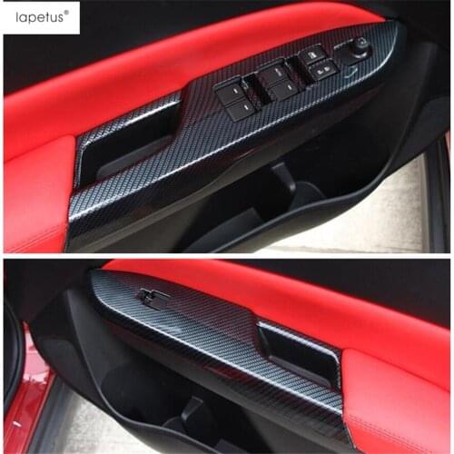 Lapetus Accessories Fit For Suzuki Vitara Escudo 2015 - 2020 Inner Door Armrest Window Lift Button More Protector Cover Kit Trim