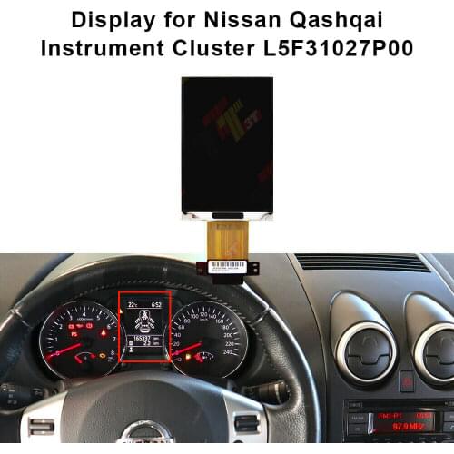 Instrument Cluster LCD Display For Nissan X-Trail QASHQAI L5F31027P00 Dead Pixel Repair