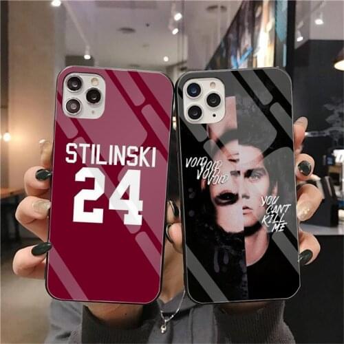 Teen Wolf Stilinski 24 LAHEY 14 Phone Case Tempered Glass For iPhone 12 pro max mini 11 Pro XR XS MAX 8 X 7 6S 6 Plus SE 2020