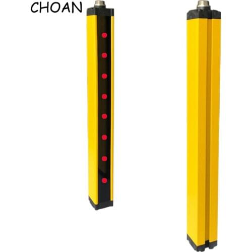 CHOAN SS4008 40mm 8 beams punch Photoelectric protector Infrared sender receiver Safety light curtain Area sensor Safety grating