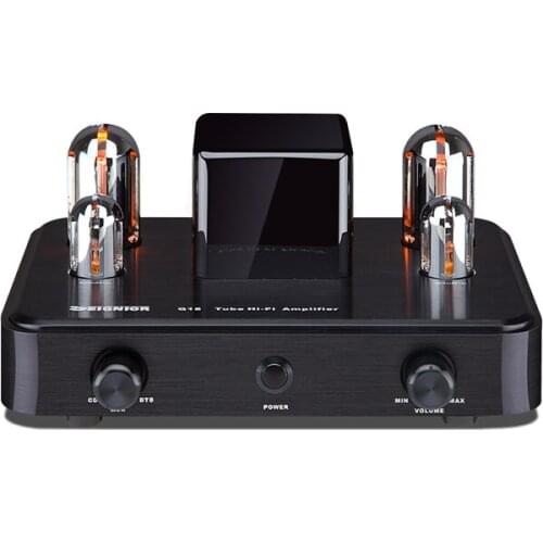 Hifi fever home high-power Bluetooth tube amplifier, 6N3J tube amplifier, output power 75W*2, frequency response 20HZ-30KHz
