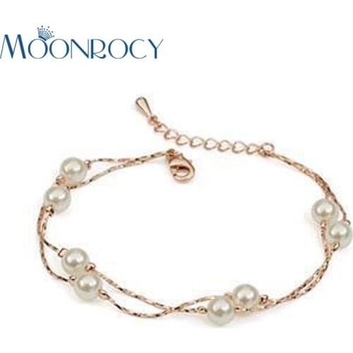 Золотые браслеты MOONROCY China At AliExpress