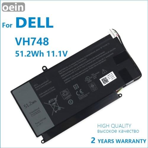 Oein Genuine VH748 Laptop battery For DELL Vostro 5460 5470 5560 14 5480 for Inspiron 14 5439 V5460D-1308 V5460D-1318 5470D-1328