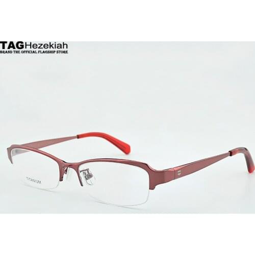 Glasses frame women 2019 TAG brand retro eyeglasses frames titanium computer myopia optical frame womens glasses transparent