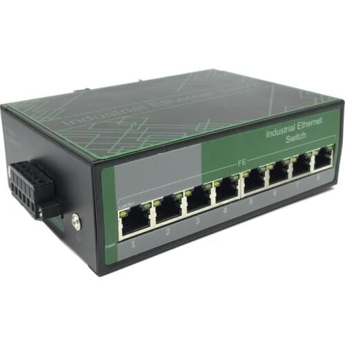Lighting Protect Port 8 Poe 10/100/1000M Industrial Switch gigabit switch 10 gigabit switch gigabit switch ethernet switch