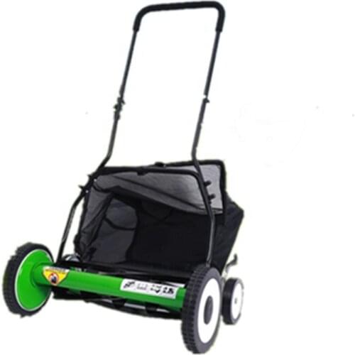 Garden tools 16in 4wheels Hand Push Lawn Mower manual lawn mower